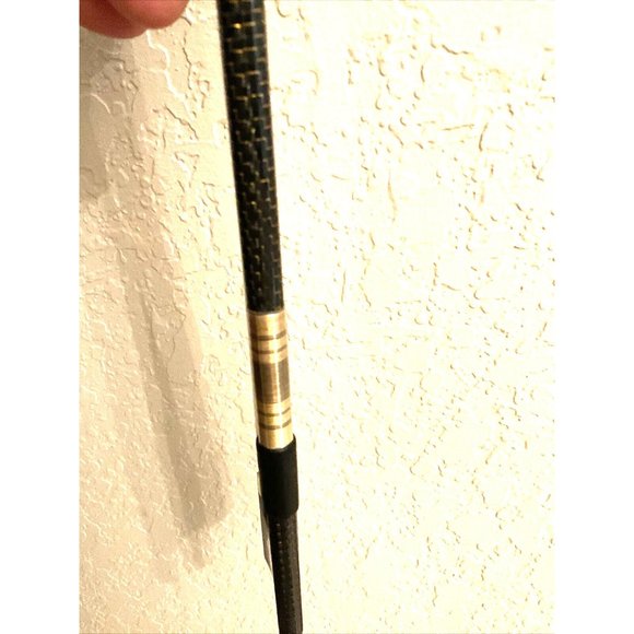 Carbon Fiber Professional Braided Gold, Black Violin Bow 4/4 With Case - Picture 12 of 16
